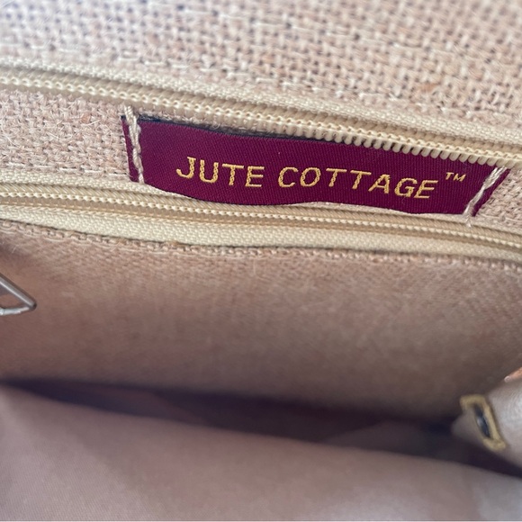 Jute Cottage Handbag NWOT - Picture 3 of 4